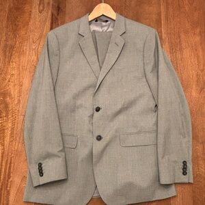 Banana Republic Light Gray Men's suit